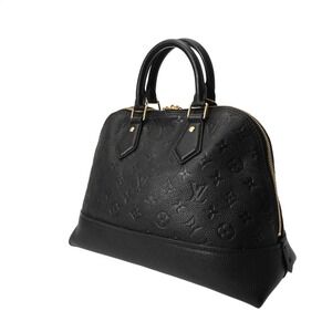 Louis Vuitton Leather Alma Empreinte Noir Black Neo Handbag